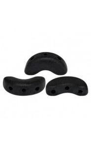 Les perles par Puca® Arcos beads Jet mat 23980/84100